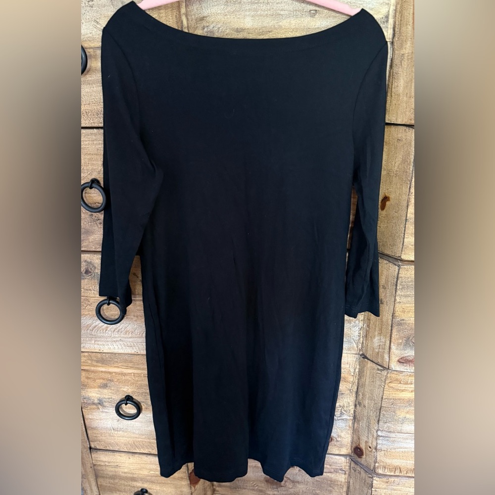 Gap basic black dress sz L